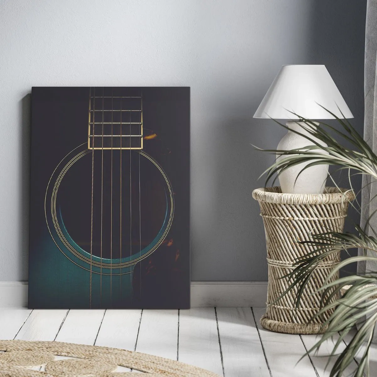 Vászonkép - Egy pillanat, mielőtt megszólal - 50x70 cm