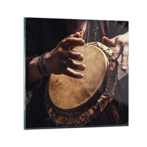 Üveg kép - A szív ritmusában - 60x60 cm