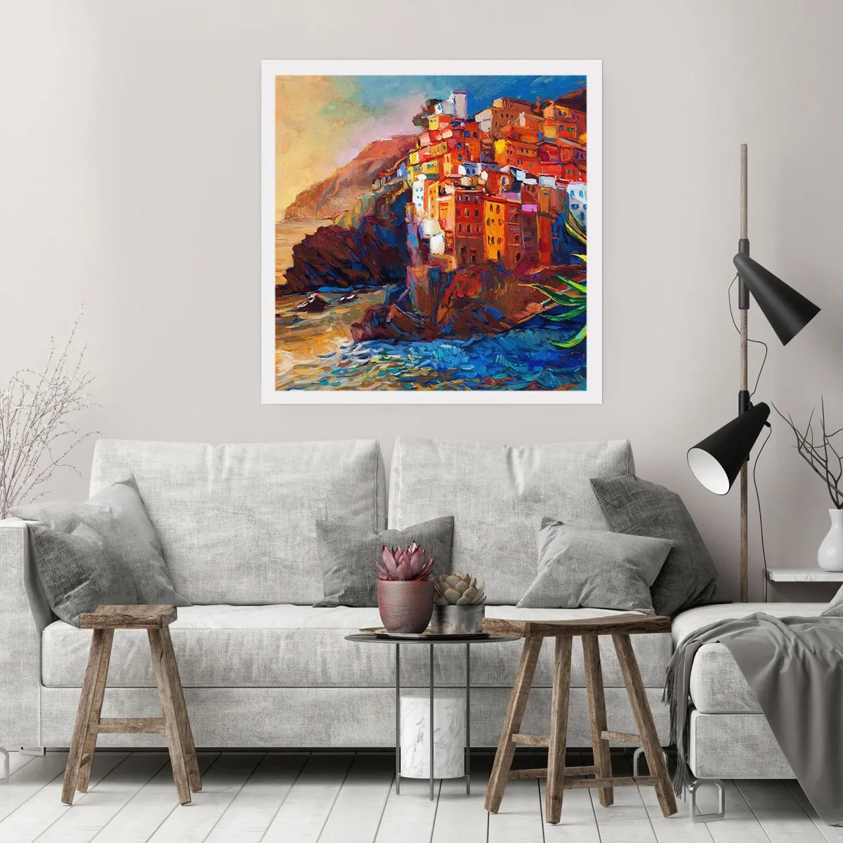 Poszter - Olasz hangulatok - 50x50 cm