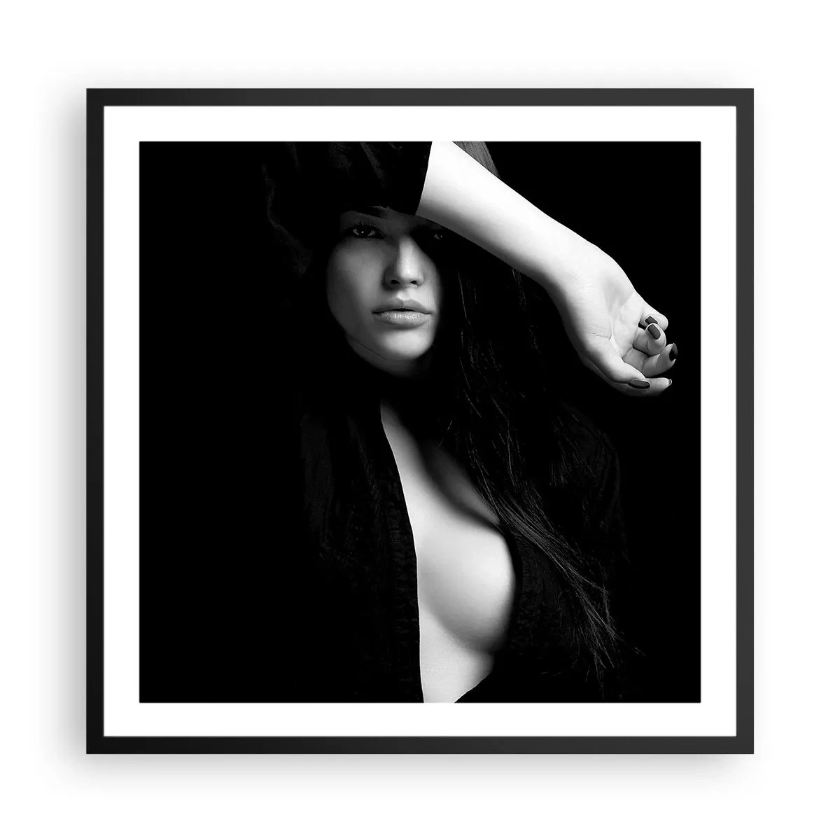 Poszter fehér keretben - A csábítás iskolája - 60x60 cm