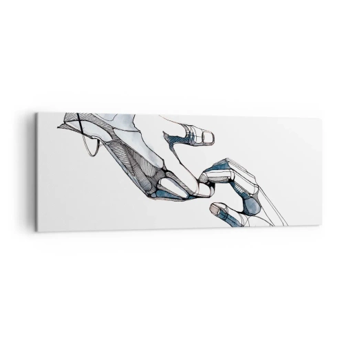 Vászonkép - Szép gesztus - 140x50 cm