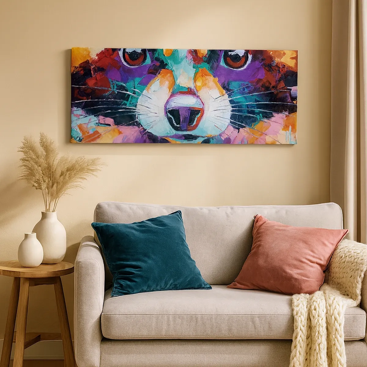 Vászonkép - Csak jó érzelmek - 30x30 cm