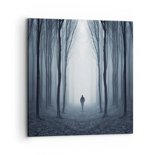 Vászonkép - És minden egyszerű és világos - 70x70 cm