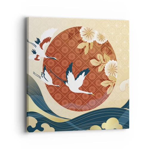 Vászonkép - Japán mese - 40x40 cm