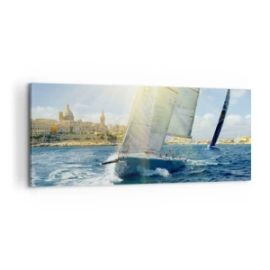 Vászonkép - Ideje elhagyni a várost - 100x40 cm