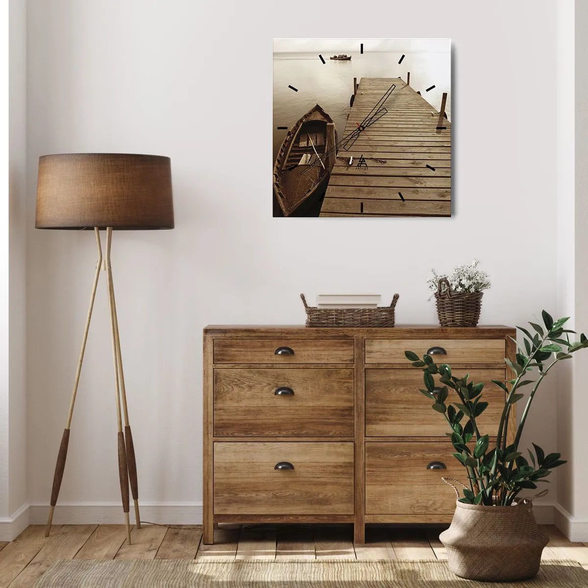 Falióra, Óra - Nagy béke - 30x30 cm