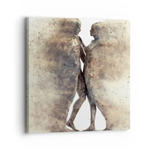 Vászonkép - Felemelkedtek a porból, hogy szeressenek - 30x30 cm