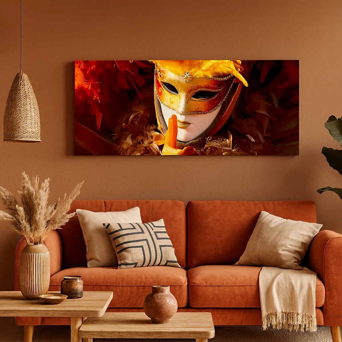 Vászonkép - A rejtély a játék része - 30x30 cm