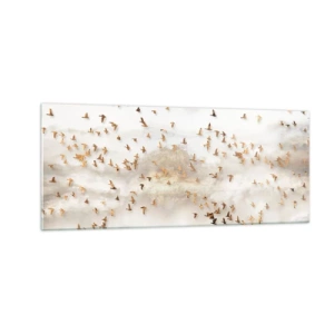 Üveg kép - Itt az idő... - 100x40 cm