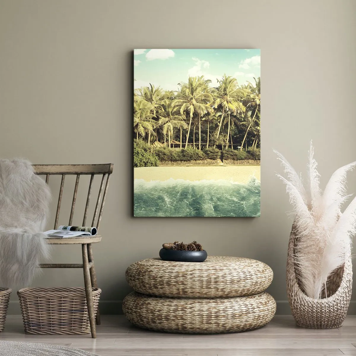 Vászonkép - Talán itt? - 50x70 cm