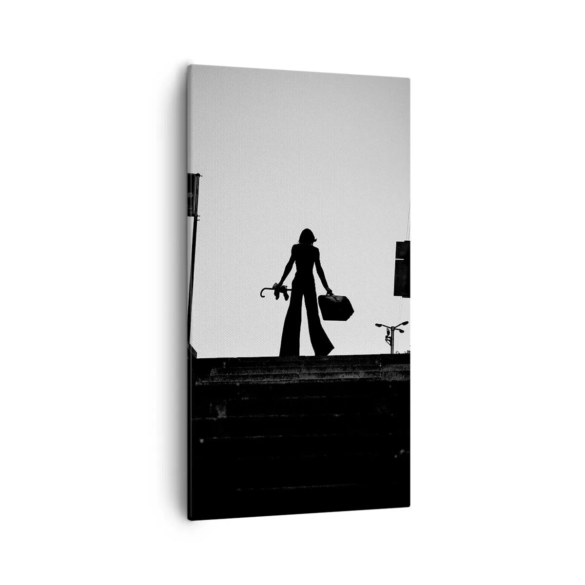 Vászonkép - Városi vándorlás - 55x100 cm