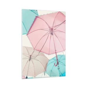 Üveg kép - Néha napsütés, néha eső - 50x70 cm