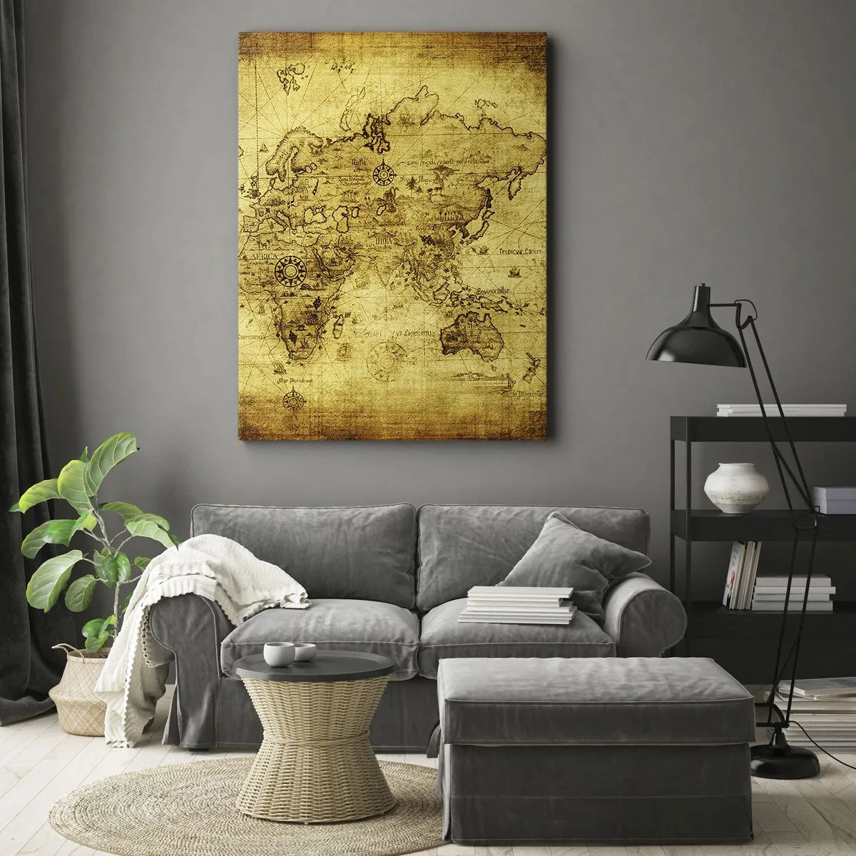 Vászonkép - Furcsa ez a világ - 45x80 cm