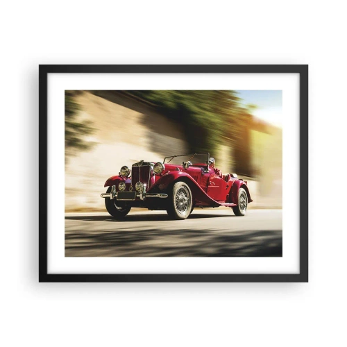 Poszter fehér keretben - Szebb, mint Szamothrakéi Niké - 50x40 cm