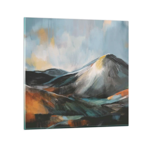 Üveg kép - Nyers és gyönyörű - 60x60 cm