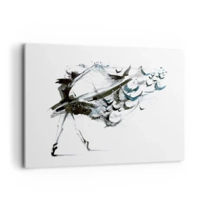 Vászonkép - A zene varázsa megszabadít a varázslattól - 120x80 cm