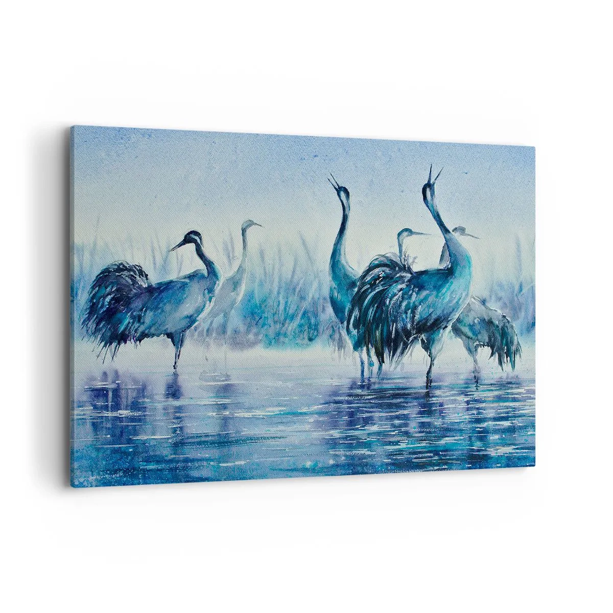 Vászonkép - Reggeli találkozás - 100x70 cm