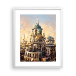 Poszter fekete keretben - A városok városa - 40x50 cm