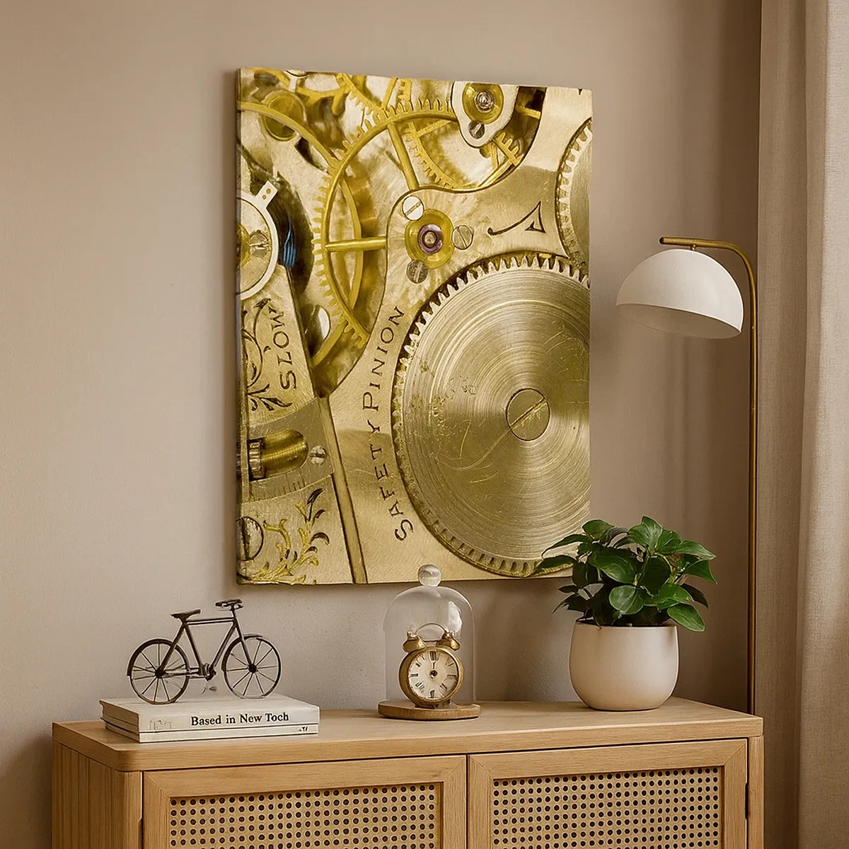 Vászonkép - Haladj a korral - 50x70 cm