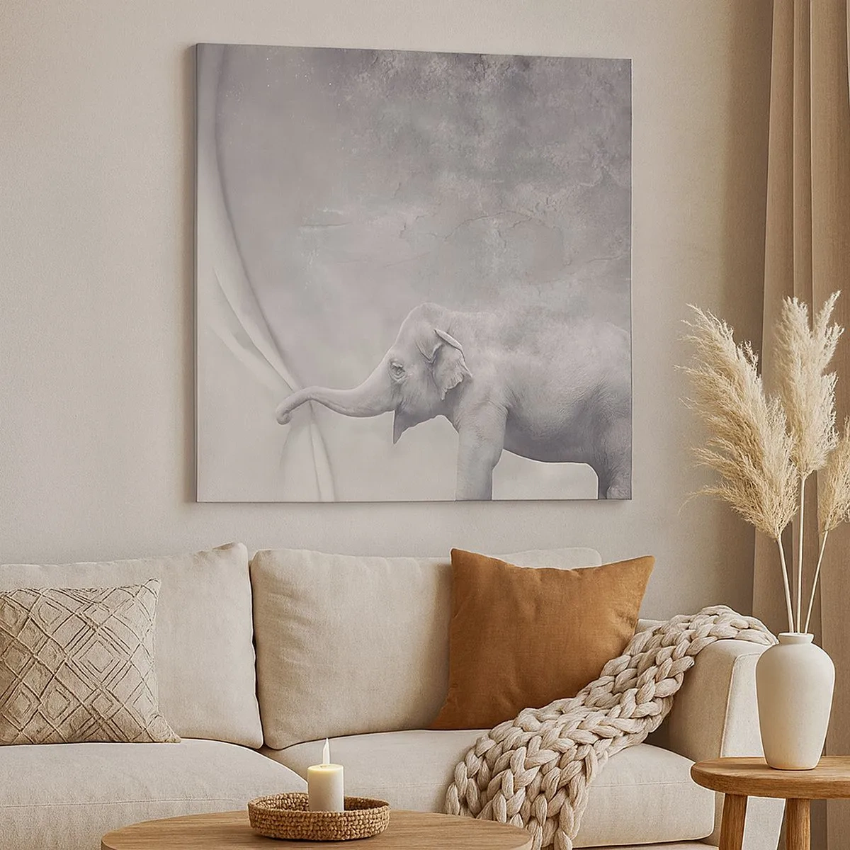 Vászonkép - Feltárni a titkot - 30x30 cm