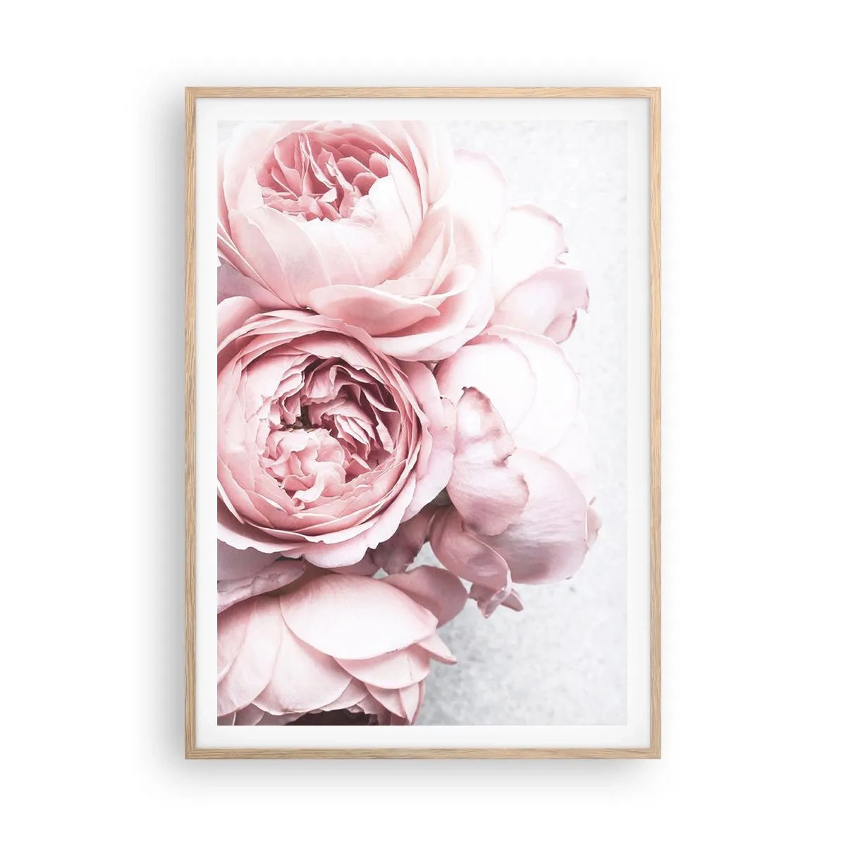 Poszter világos tölgy keretben - A romantikusoknak - 70x100 cm