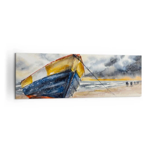 Vászonkép - Pihenés a parton - 160x50 cm