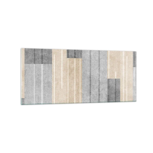 Üveg kép - Kompozíció: tartsa a függőlegeset - 120x50 cm