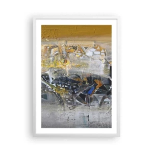 Poszter fekete keretben - Minden rendben lesz - 50x70 cm