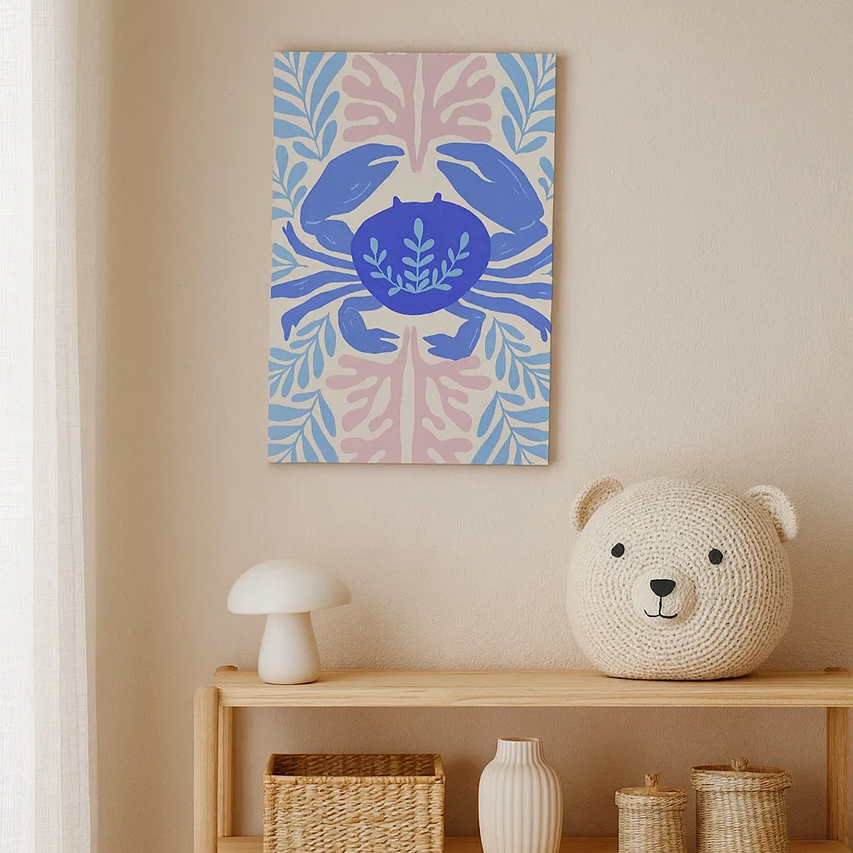 Vászonkép - Mint egy tengeri virág - 50x70 cm