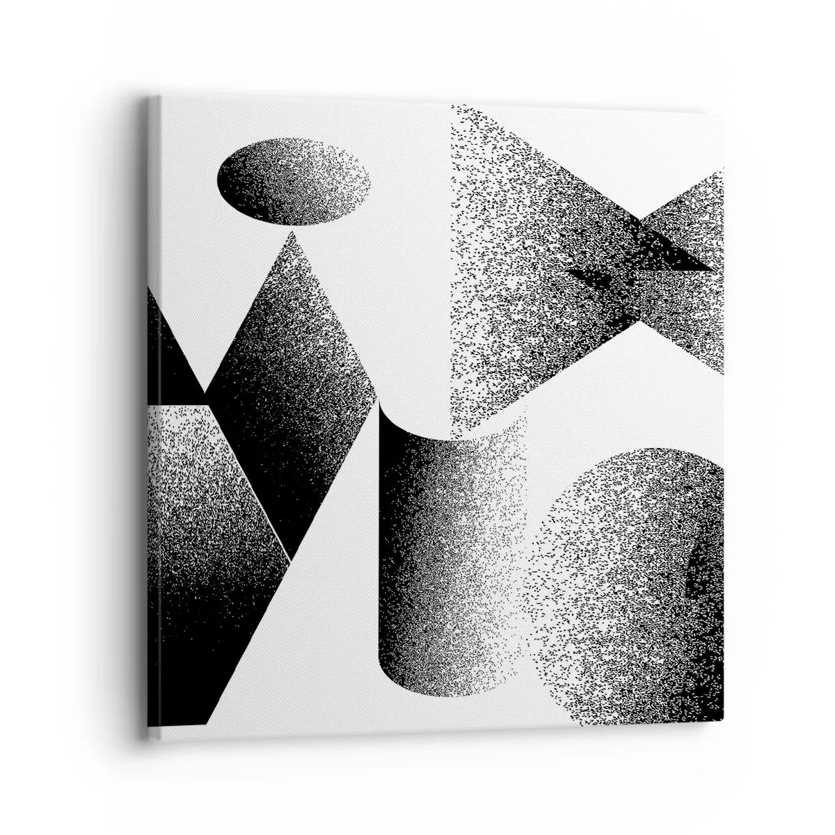 Vászonkép - Szögek és oválisok - 30x30 cm