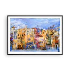 Poszter fehér keretben - Együtt vagyunk - 100x70 cm