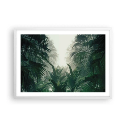 Poszter fekete keretben - Trópusi titok - 70x50 cm