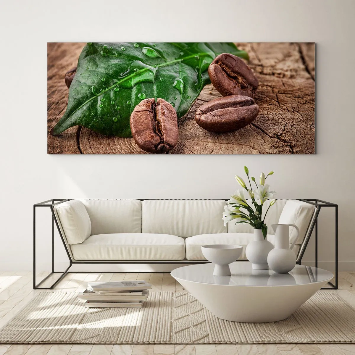 Üveg kép - A legigazibb és fekete - 140x50 cm