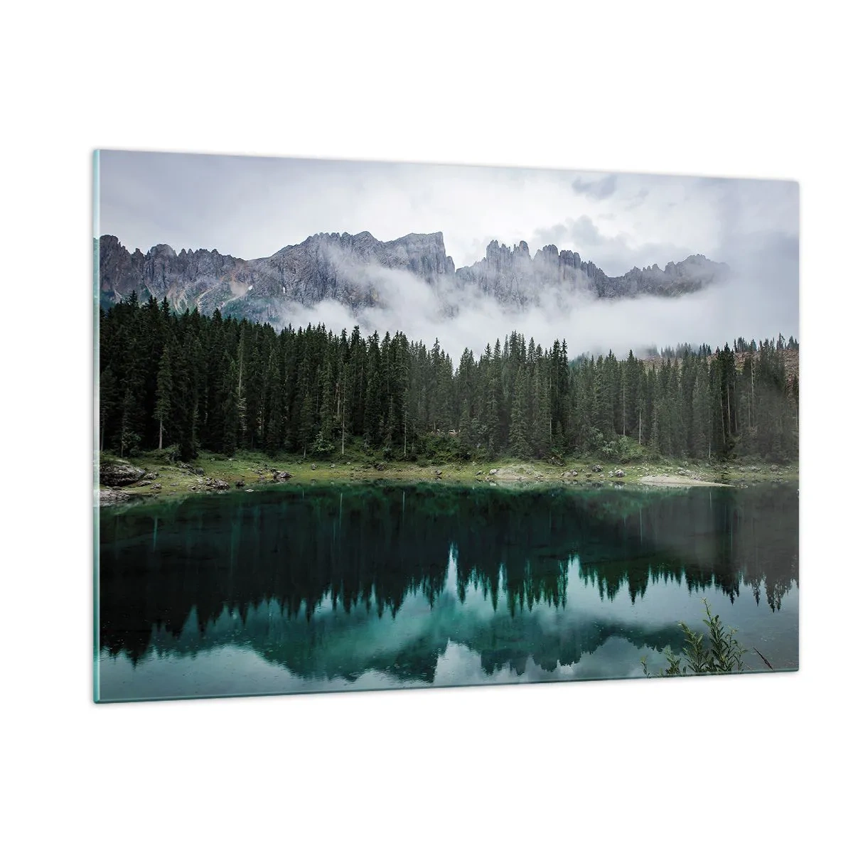 Üveg kép - Csitt, csit, ne zavard fel az állóvizet... - 120x80 cm