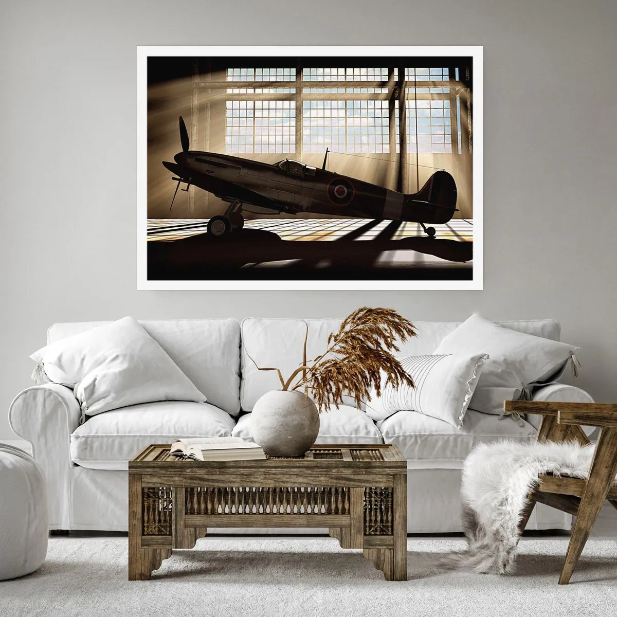 Poszter - Harcos pihenése - 70x50 cm