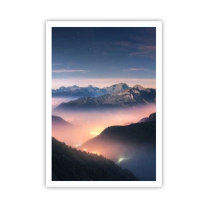 Poszter - Fény a völgyekben - 70x100 cm