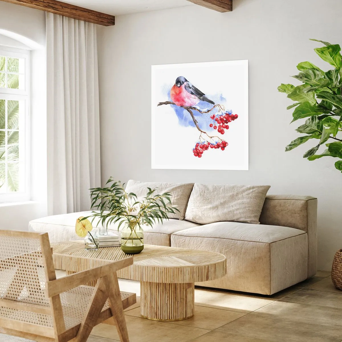 Poszter - Téli színben - 60x60 cm