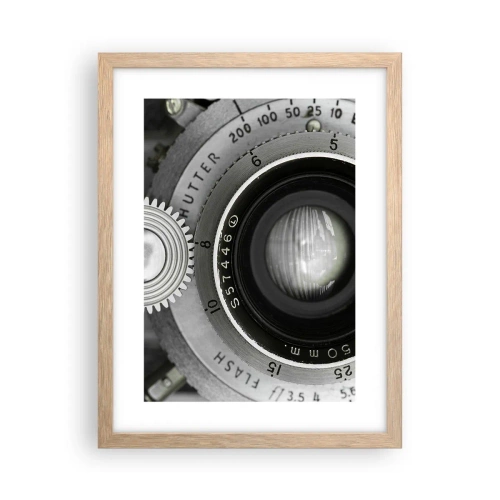 Poszter világos tölgy keretben - Történet Hollywoodról - 30x40 cm