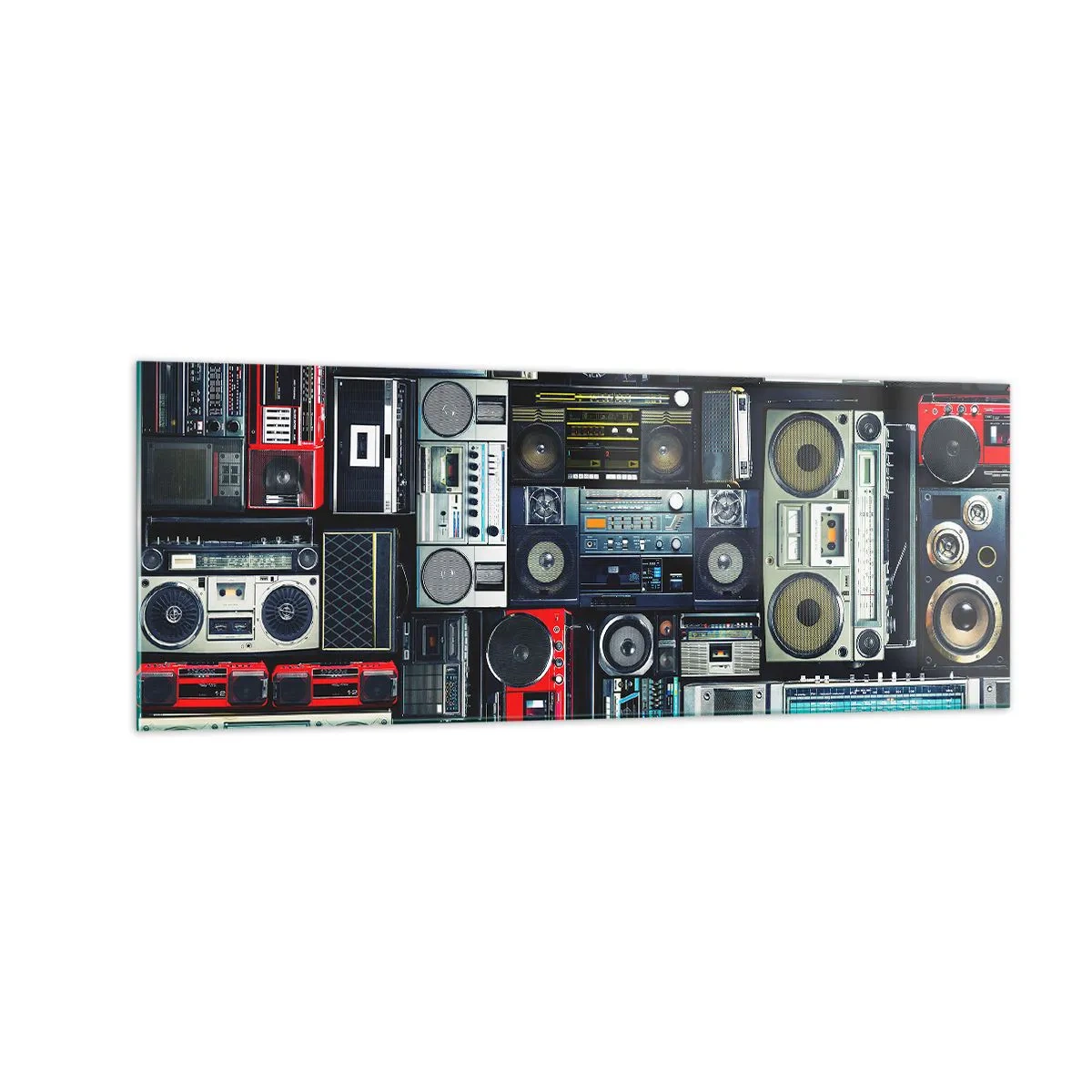 Üveg kép - A 80-as évek nosztalgiája - 140x50 cm