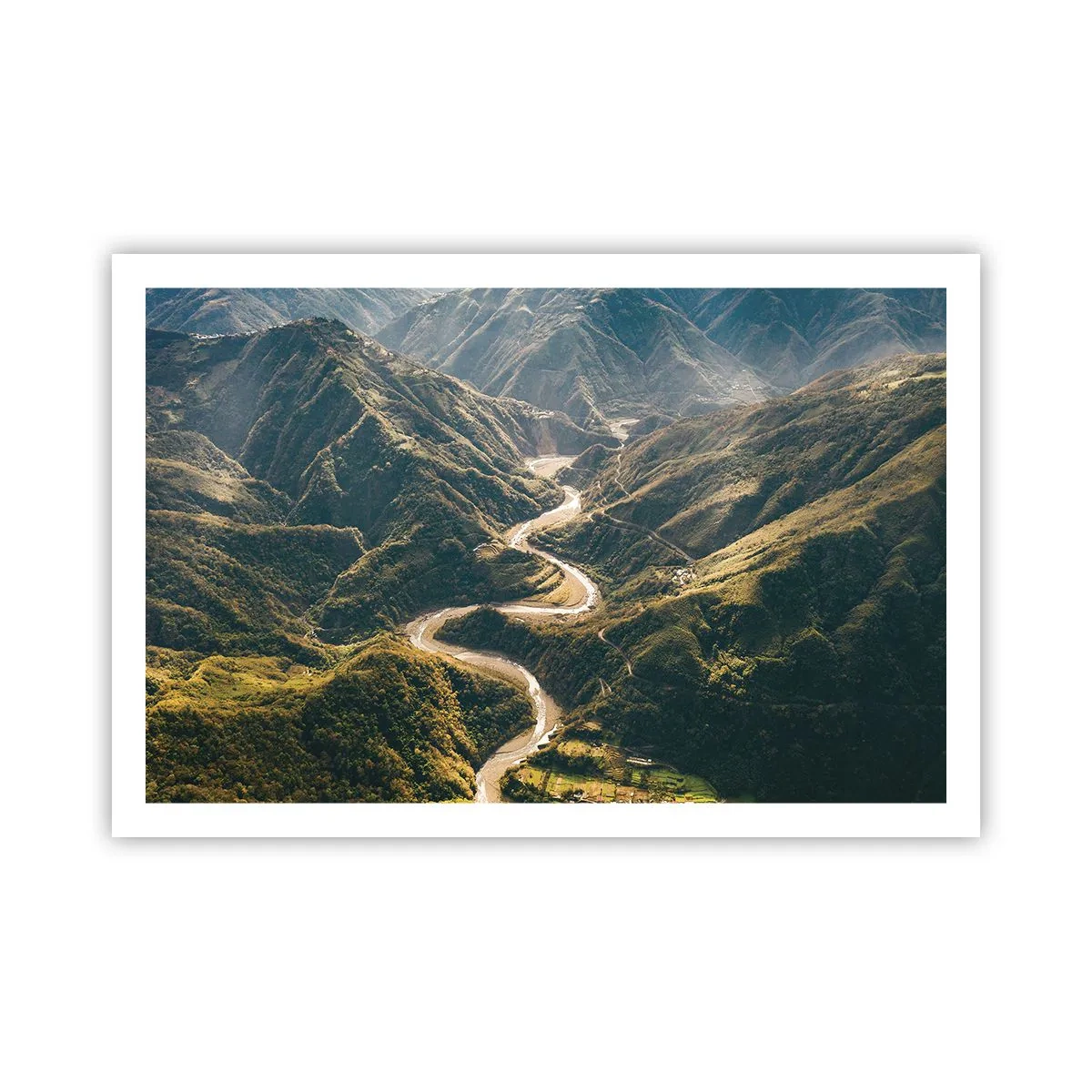 Poszter - A hegyek szívéből - 91x61 cm