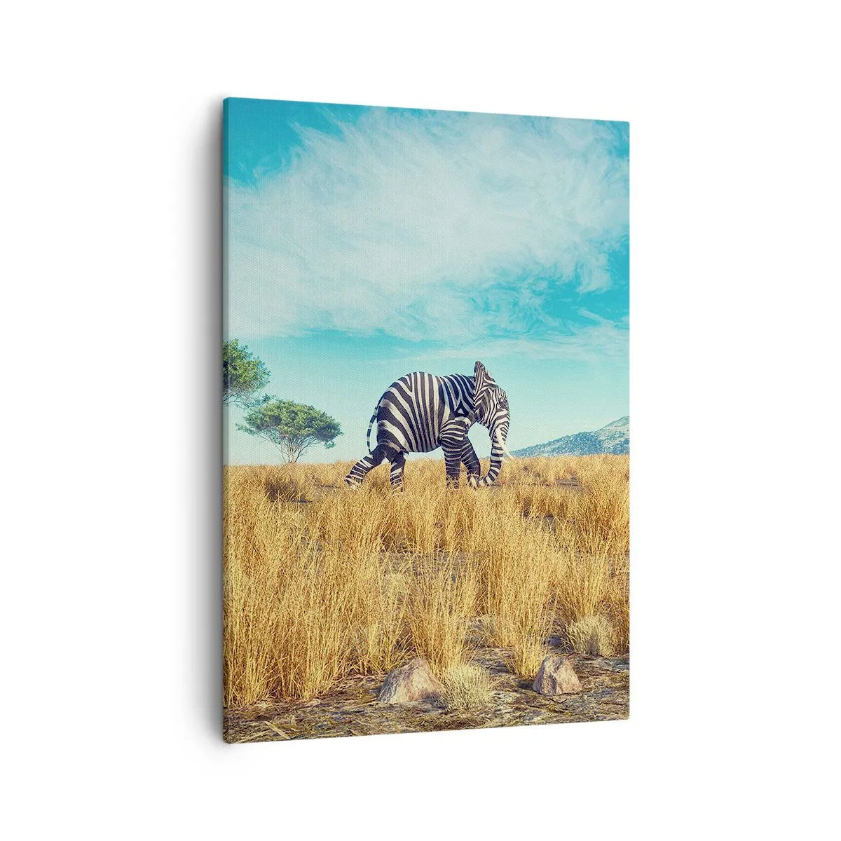 Vászonkép - A szürke már nem menő - 50x70 cm