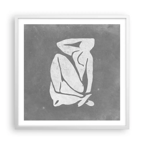 Poszter fekete keretben - Álmélkodásban - 60x60 cm