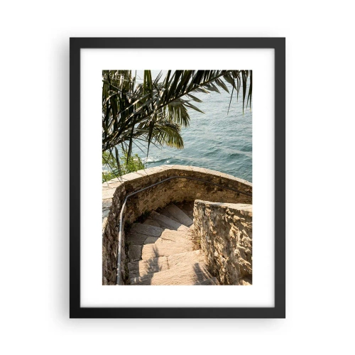 Poszter fehér keretben - Olaszország napfénye alatt - 30x40 cm