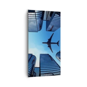 Vászonkép - Kilátás az üveg szurdokból - 65x120 cm