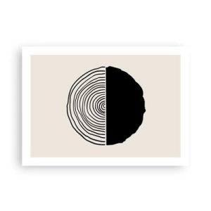 Poszter - Fele fele - 70x50 cm