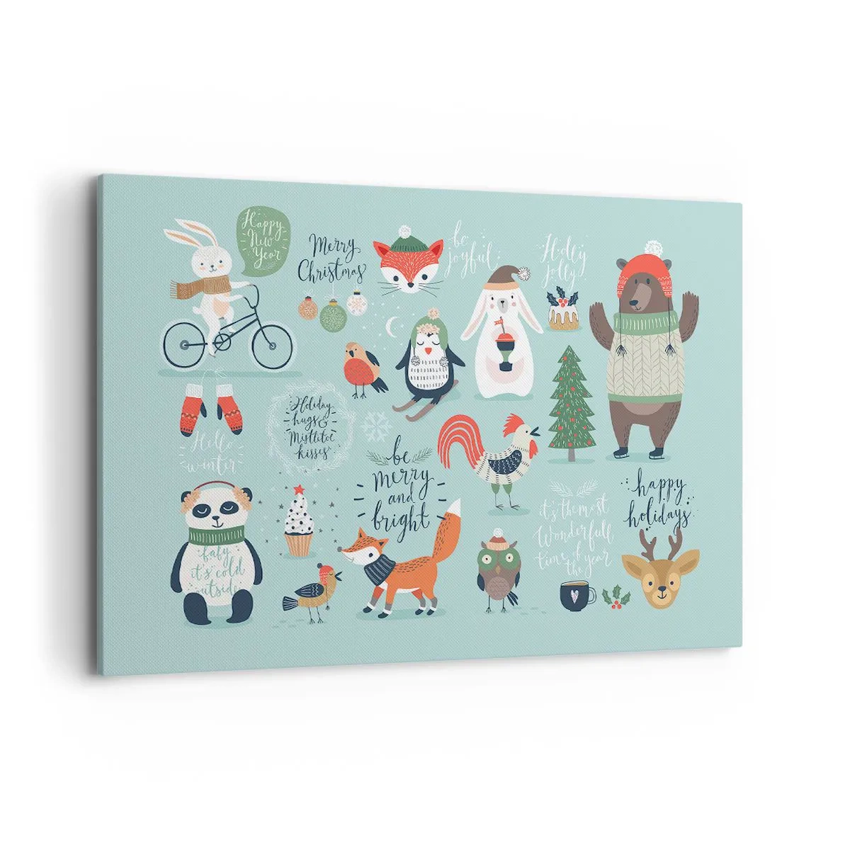 Vászonkép - Legyen mindig ünnep! - 120x80 cm