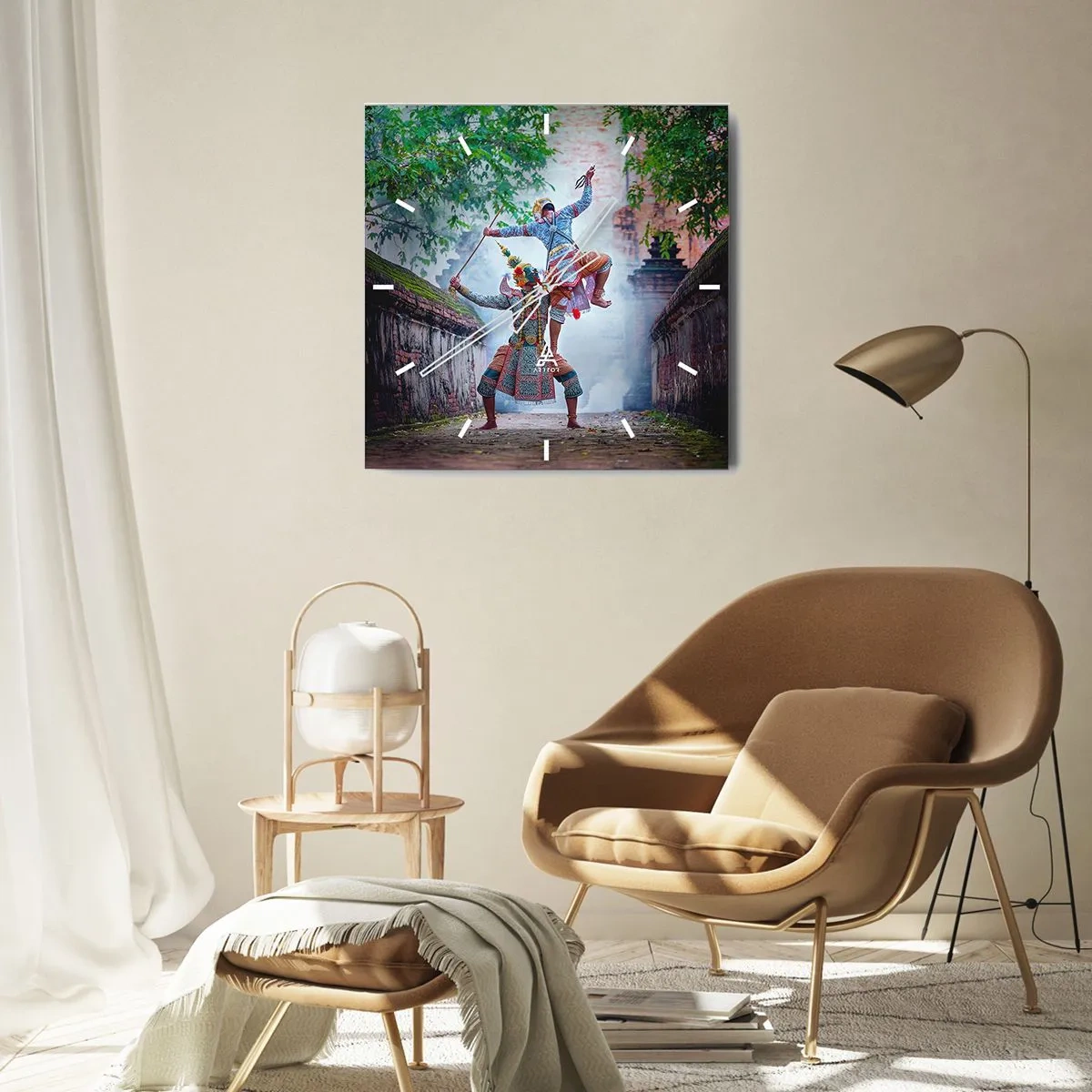 Falióra, Óra - A tánc irtózatosan szép - 30x30 cm