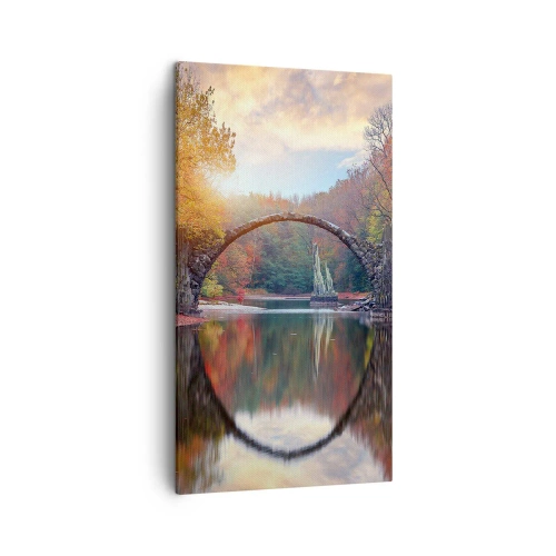 Vászonkép - A tükör másik oldalán - 45x80 cm