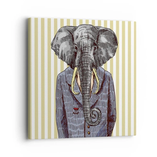 Vászonkép - Természeténél fogva elegáns - 40x40 cm