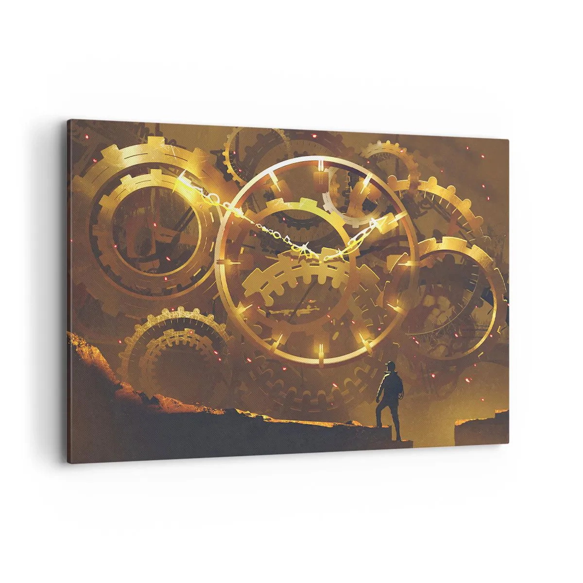 Vászonkép - Az idő forrásánál - 100x70 cm